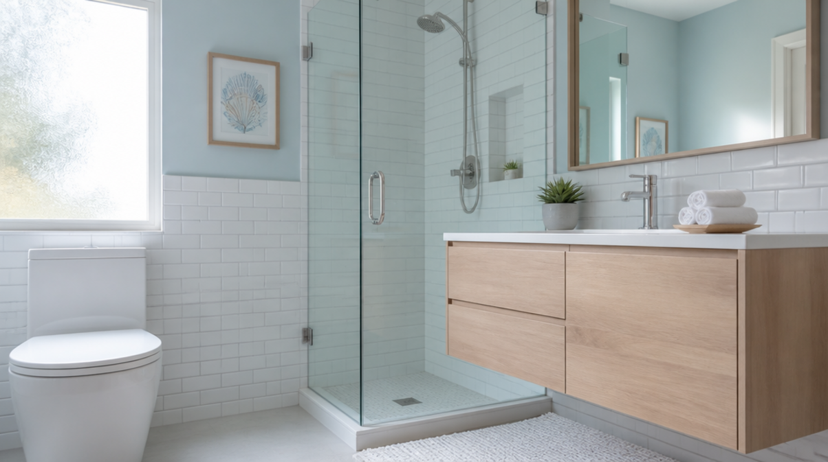 How to Make a Small Bathroom Look Bigger: 15 Clever Design Tricks That ...