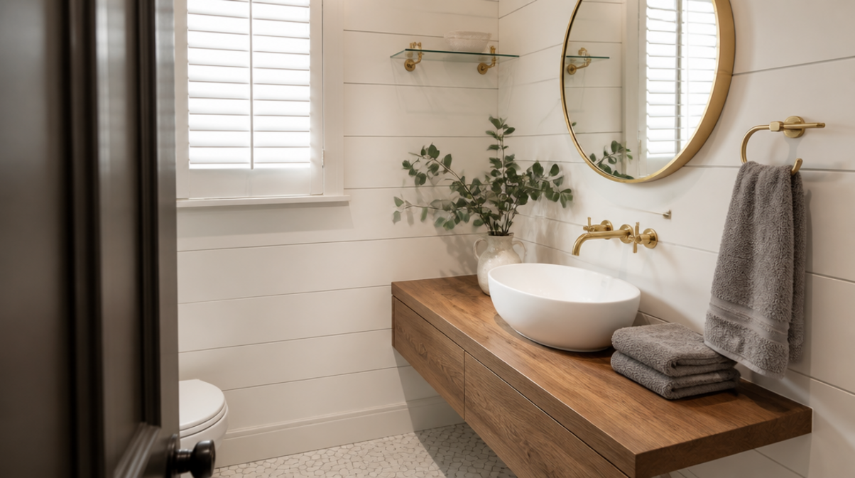 How to Make a Small Bathroom Look Bigger: 15 Clever Design Tricks That ...