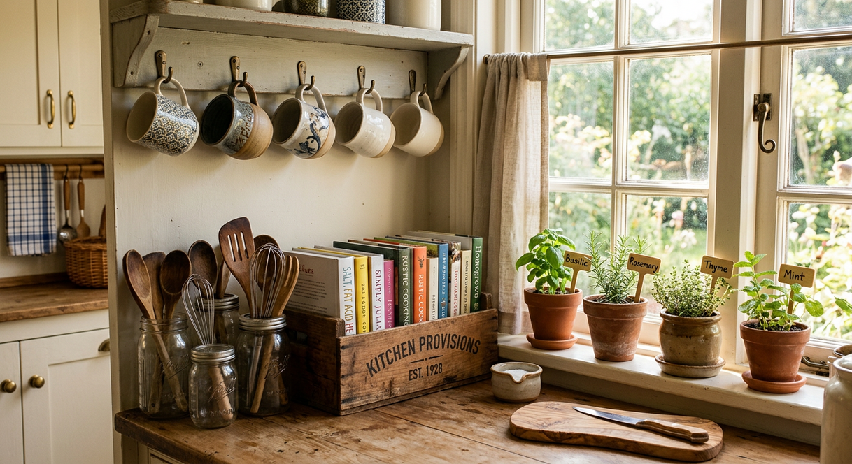 how to organize a small kitchen on a budget inspiration