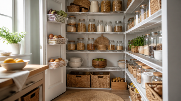 pantry organization ideas for small pantry