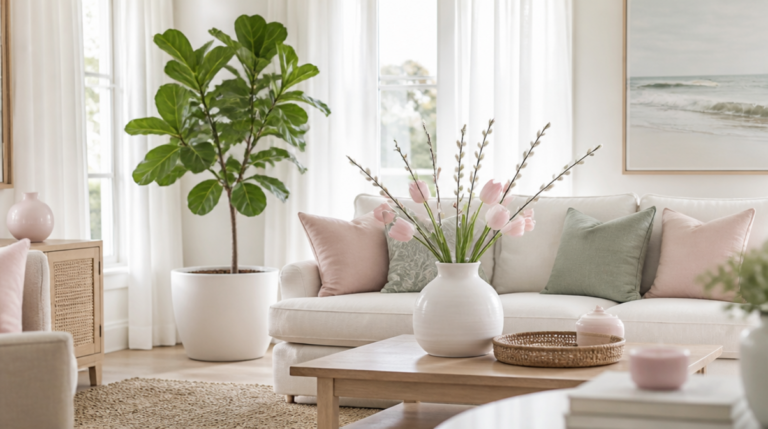spring home refresh ideas on a budget