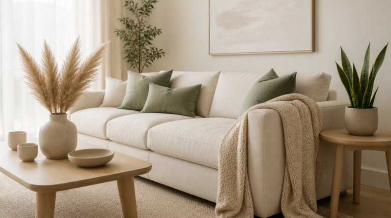 how to pick a sofa color for a small living room