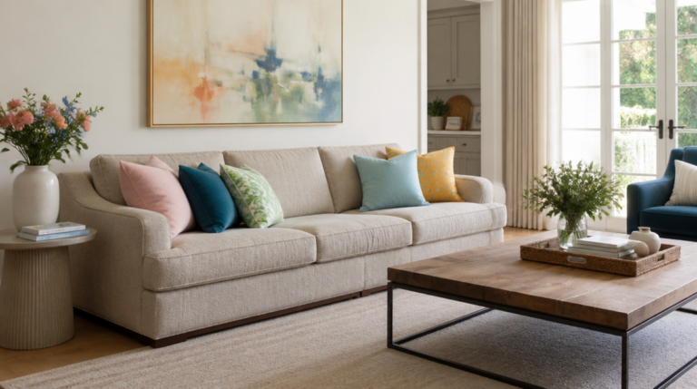 seasonal pillow ideas to refresh your sofa
