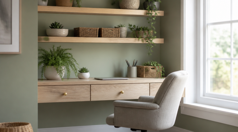 wall mounted desk ideas for small home office