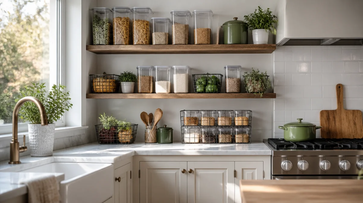 dollar store kitchen organization ideas that work