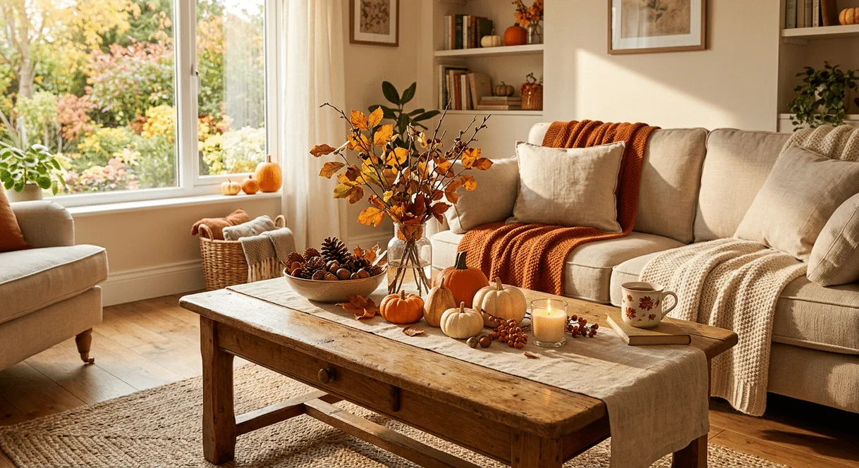 how to decorate for fall without buying anything