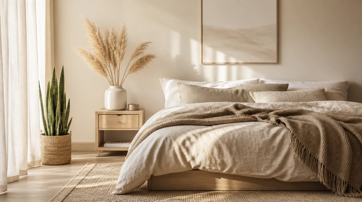 how to make your bedroom look aesthetic on a budget