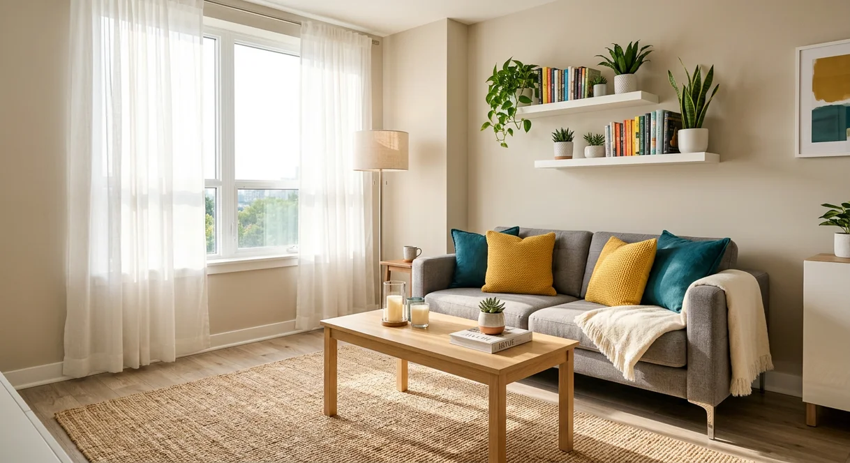 small apartment decorating ideas on a budget