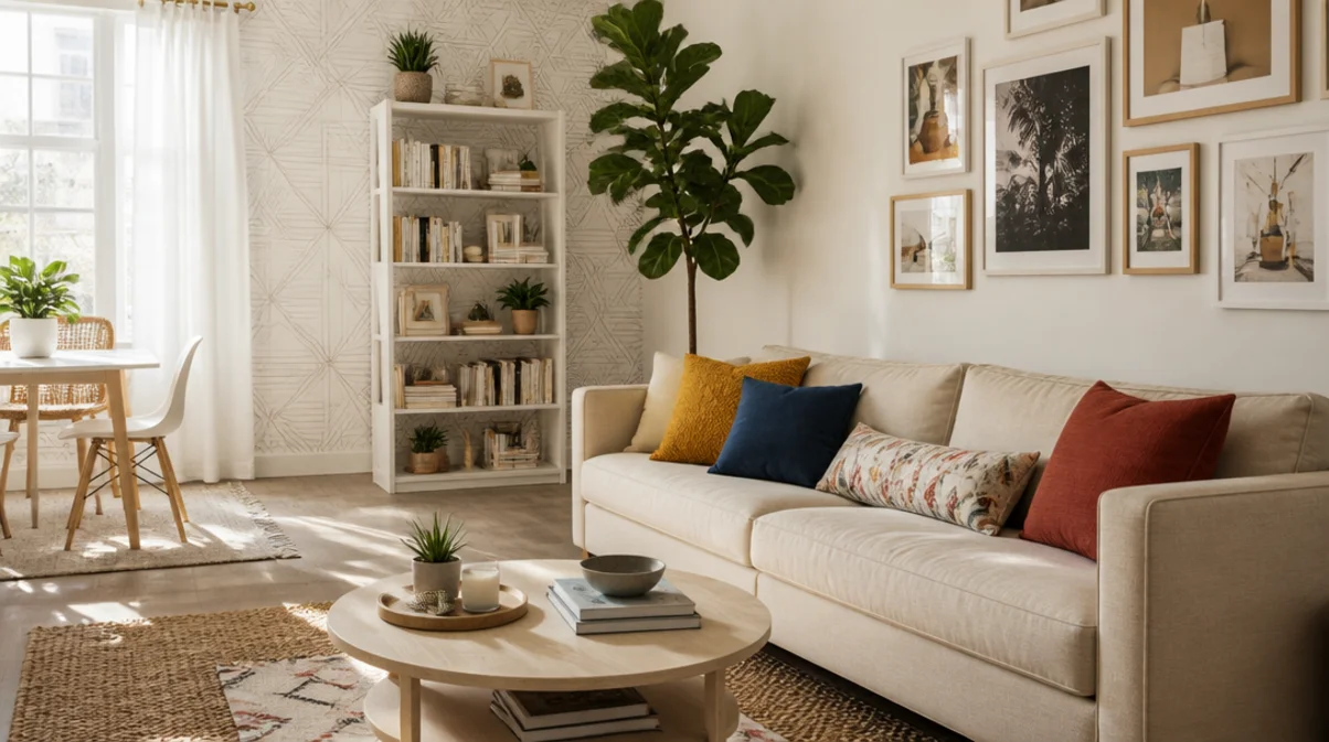 apartment living room ideas for renters