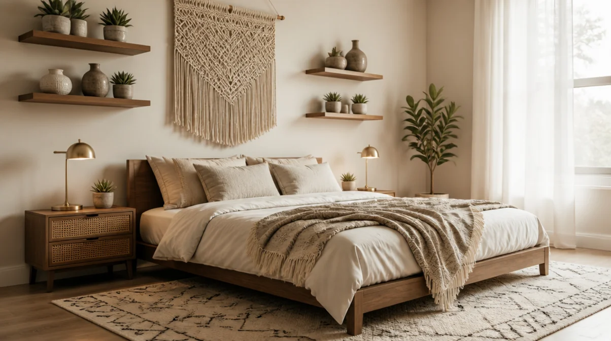 bedroom wall decor ideas without painting