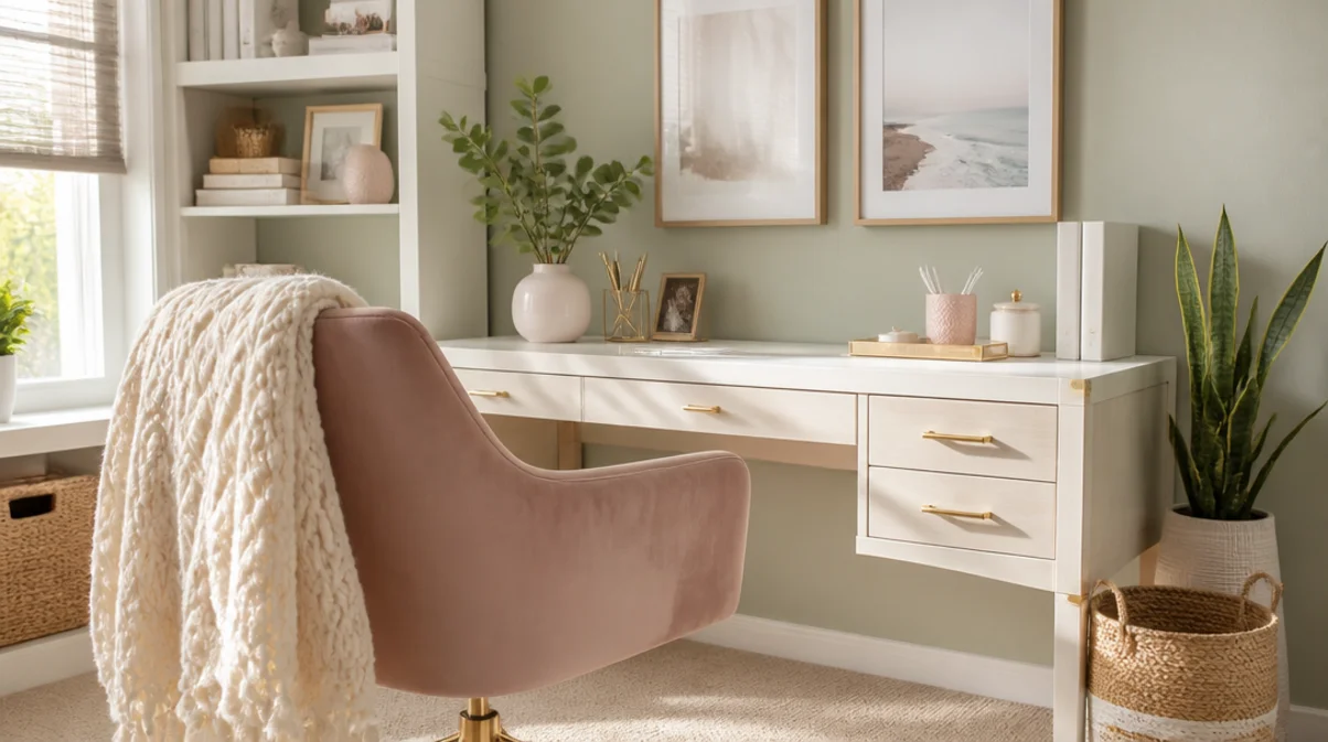 cozy home office ideas for women