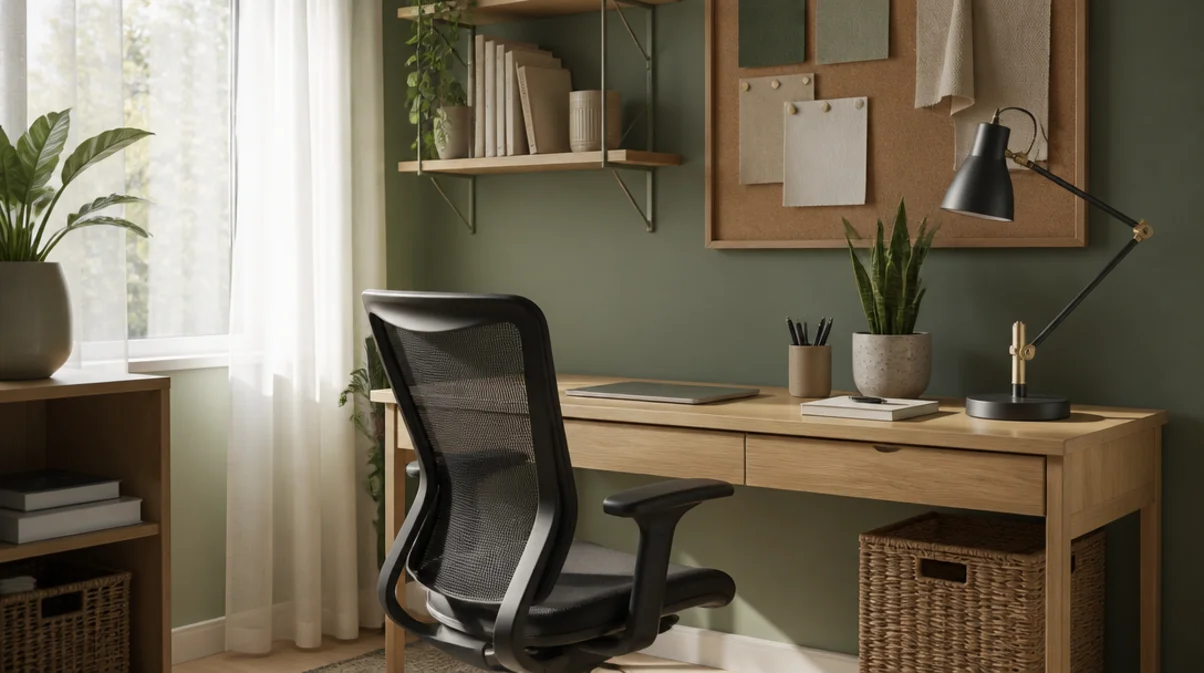 how to make a productive home office setup