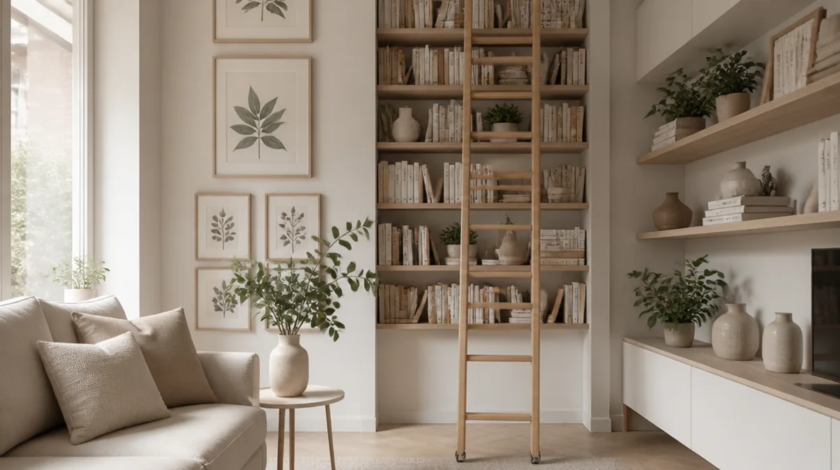 how to maximize vertical space in small rooms